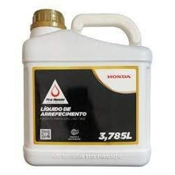 Aditivo de Radiador Original Honda Fit, City, Civic pronto para uso 50/50 - 3,785 Lts