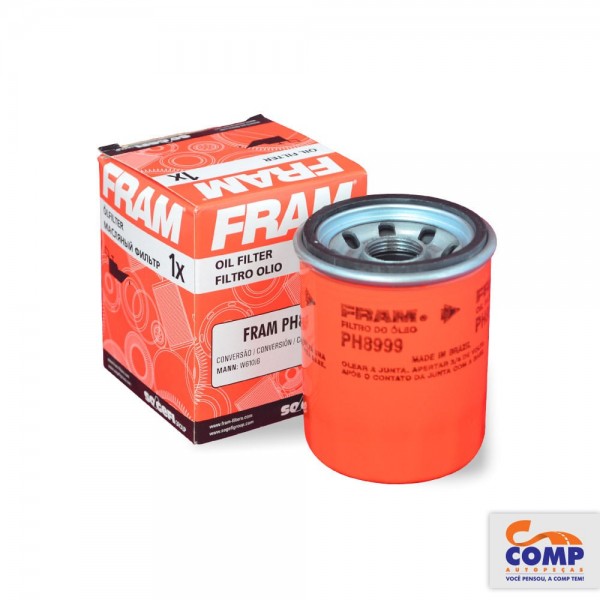 Filtro de Óleo do Motor Fram Honda Civic 2001/.. City, Fit, CRV, HRV  PH8999