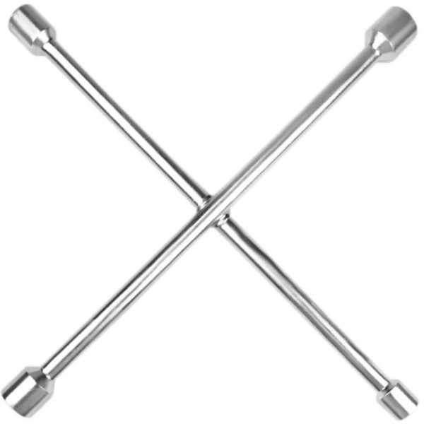 Chave de Roda tipo Cruz com 4 Bocas 17x19x21x23 mm