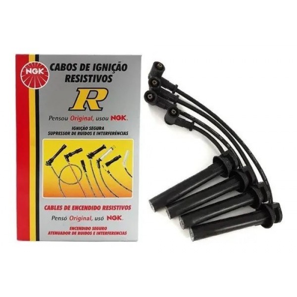 Jogo De Cabos De Velas Ngk Fiat Palio, Idea, Linea, Strada,  Doblo 1.6 E 1.8 16v E-torq  SCT67