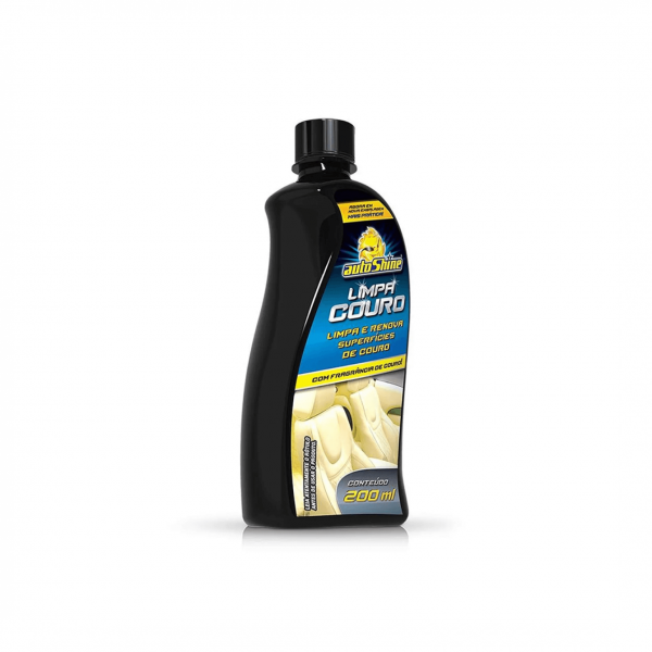 Limpa Couro Autoshine 2x1 - 200 ml