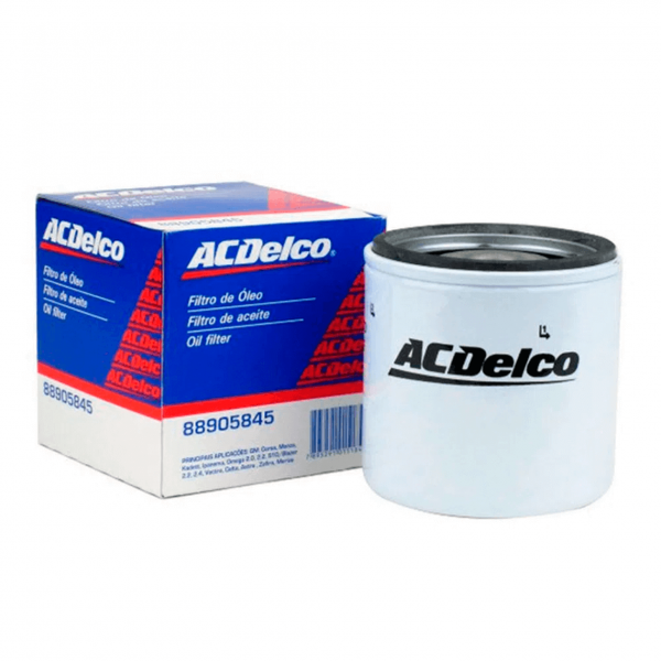 Filtro de Óleo do Motor Ac Delco GM Cobalt, Onix, Spin, Corsa, Prisma, Astra, Zafira, Monza 88905845