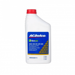 Óleo de Motor Ac Delco 5w30 100% Sintético Dexos 1 Api SN Plus- 1L 98550811