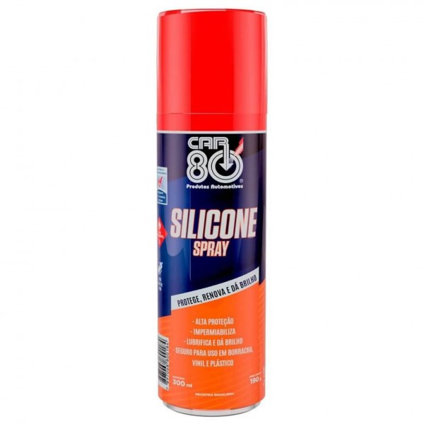 Silicone Spray Car 80 Lubrificante  Spray 300ml