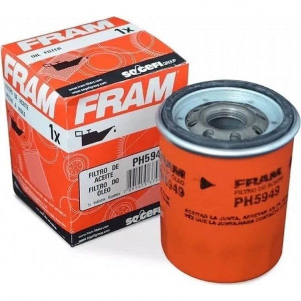 Filtro de Óleo Refil Fiat  E-TorQ Flex Grand Siena, Palio, Doblo, Toro, Linea, Punto, Bravo 1.6 e 1.8 16v CH9584