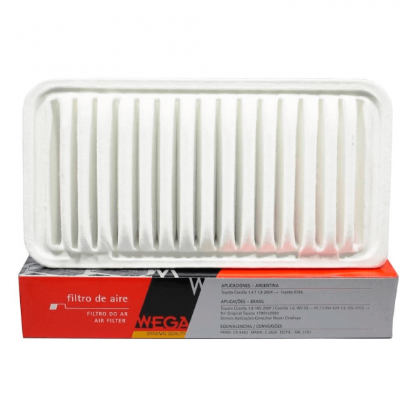 Filtro de Ar do Motor  Wega  Toyota Corolla  2001/2007 JFA283