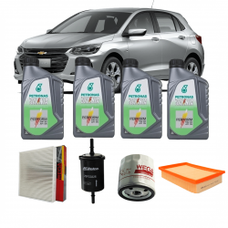 Kit troca de Óleo Onix  com  Selenia Perform  5w30 Sintético + 4 Filtros 1.0 e 1.4  até 2016