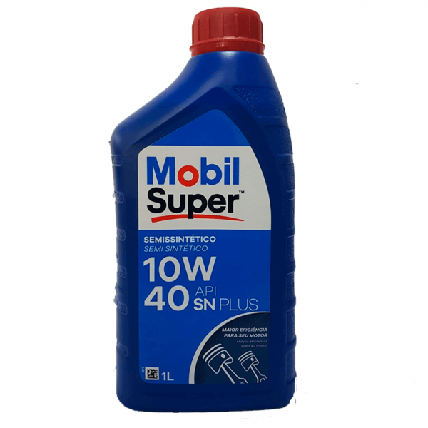 Óleo de Motor Mobil Super 2000 10W40  Semissintético API  SN -1L