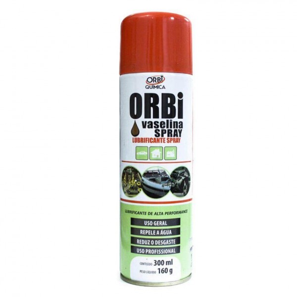 Vaselina Spray Orbi Lubrificante  Spray 300ml