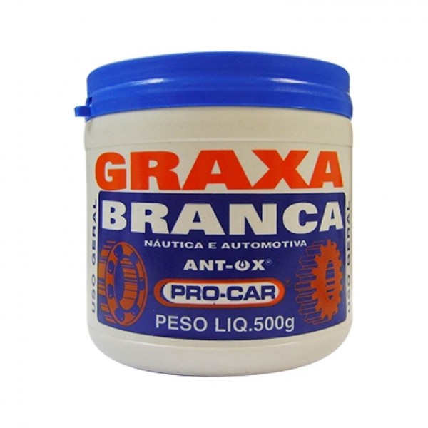 Graxa Branca Náutica e Automotiva PROCAR 500g