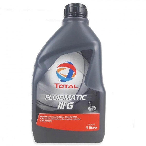 Óleo Câmbio Automático e Direção Hidraúlica Total Fluidmatic 3G  Dexron 3 Mineral - 1L